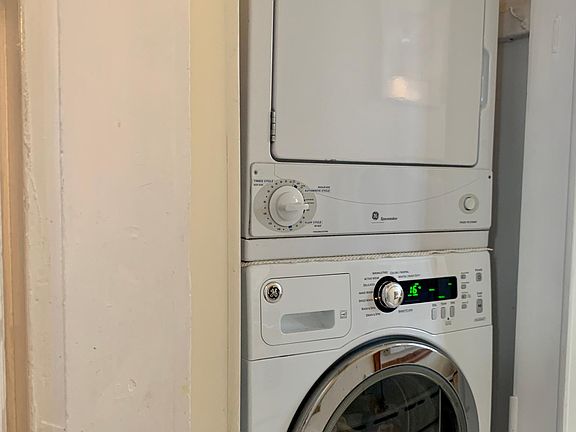 washer and dryer