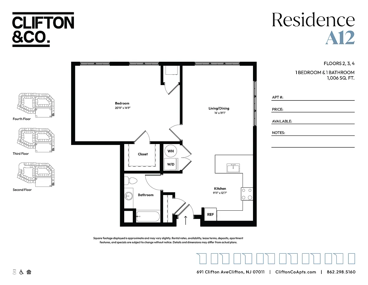 Floor plan A12