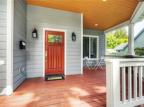 Large, front porch