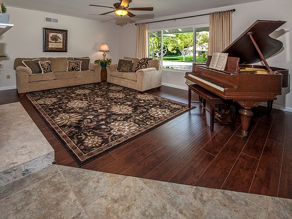 Spacious living room.