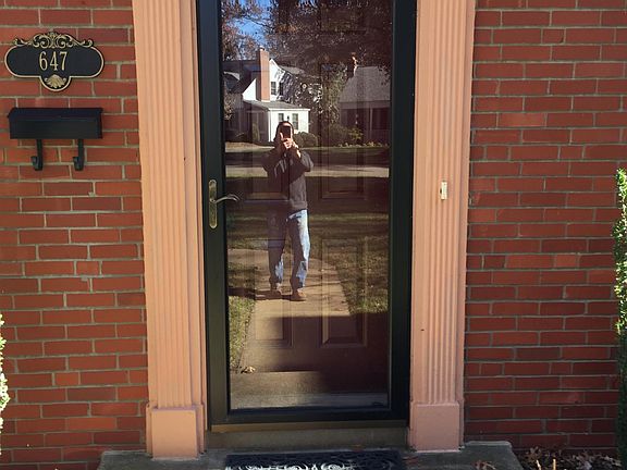 Front door house entry.