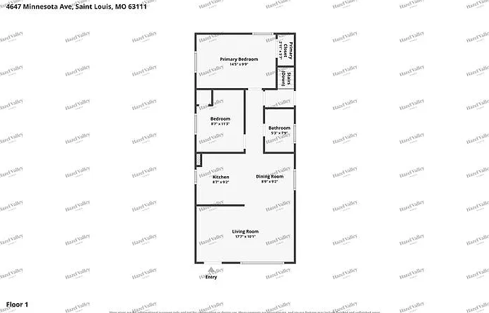 2 bed, 1.0 bath, 808 sqft, $1,095 — Photo 3