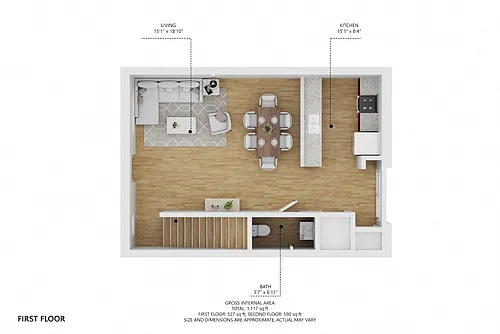 Floor plan B9 - Townhome