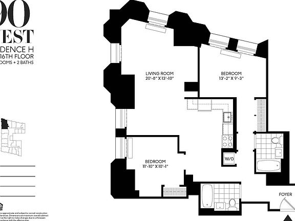 2nd image of 90 West St APT 14H