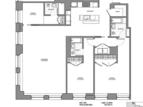 2nd image of 88 Lexington Ave #1205