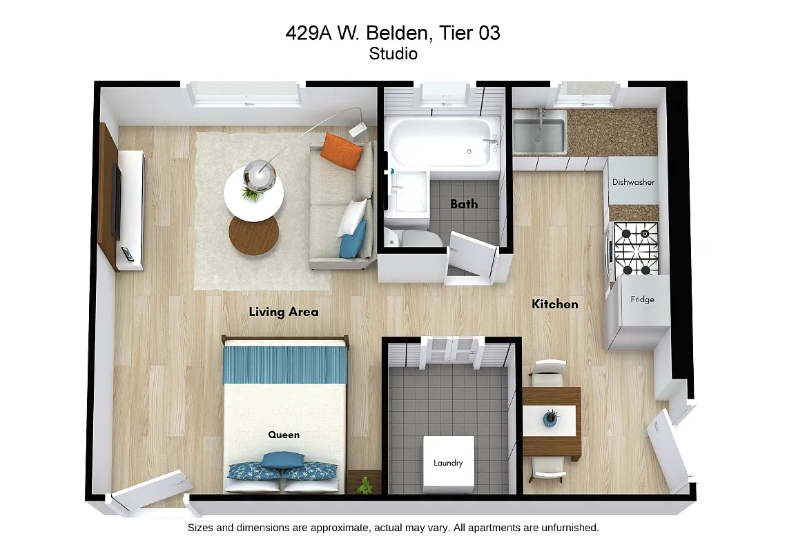 Floor plan A03