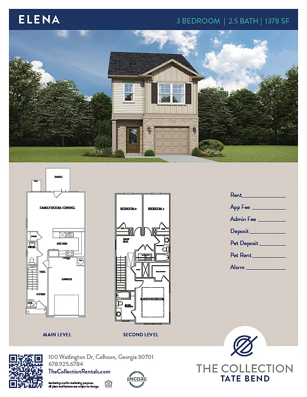 Floor plan Elena