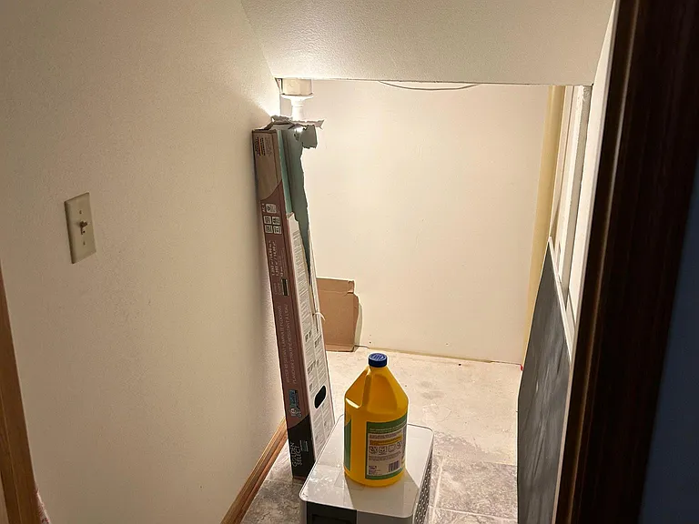 storage under stairs