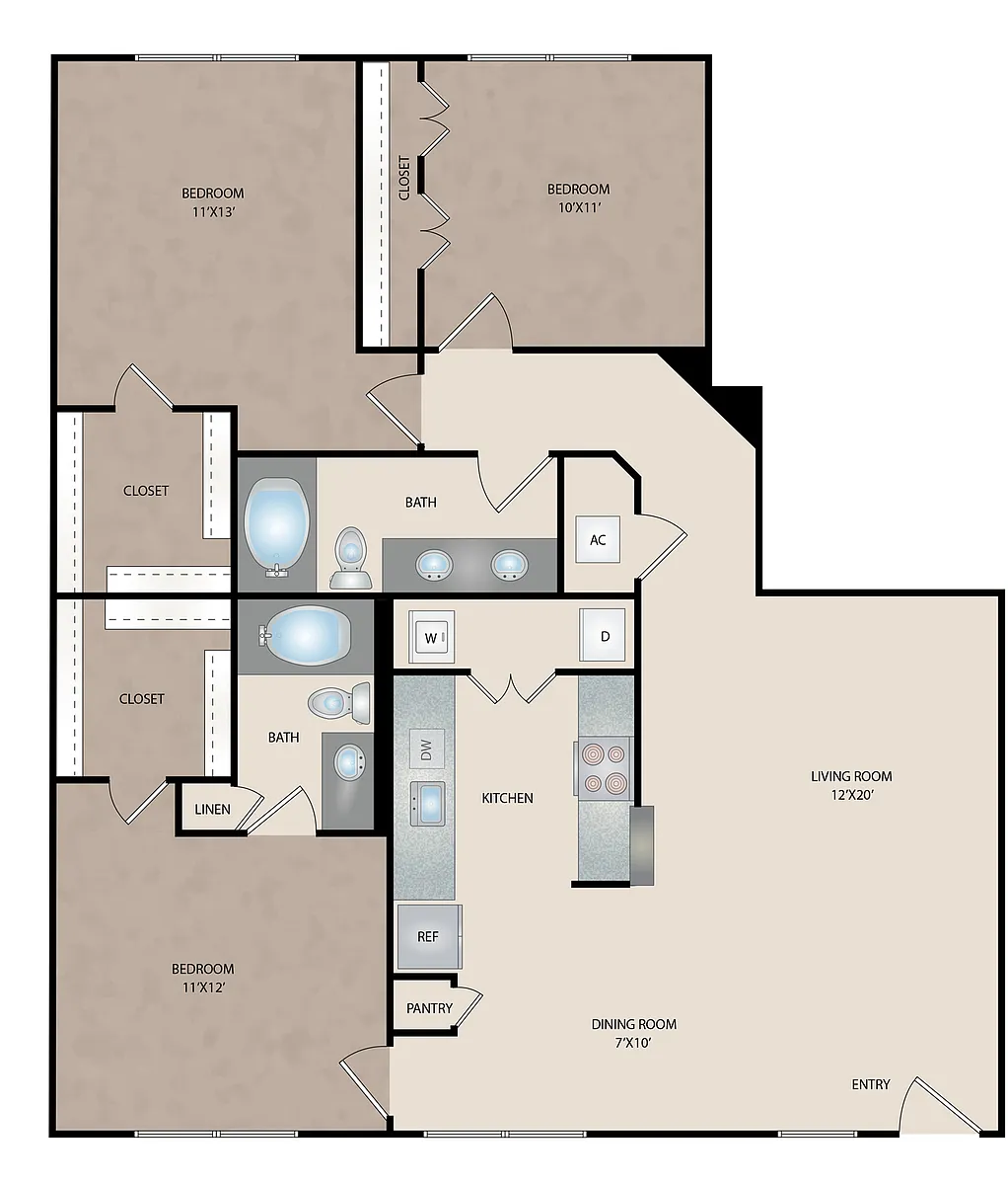 Floor plan C3
