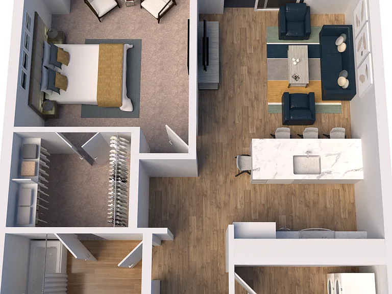 B3-Alt floor plan The James