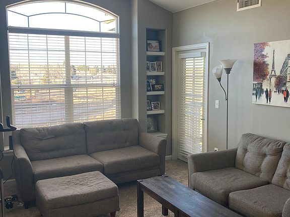 Living room, access to patio