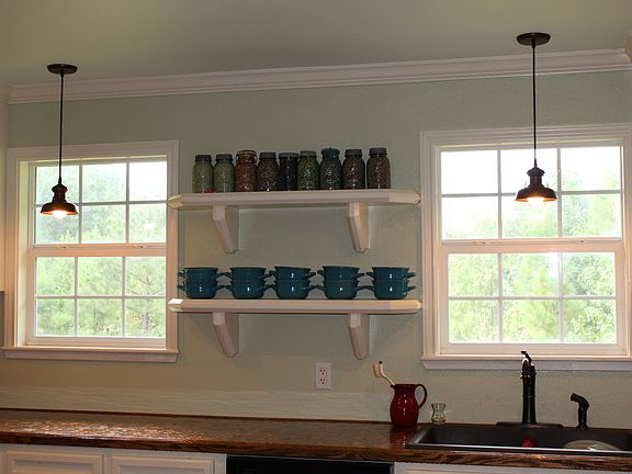 custom decorative shelf