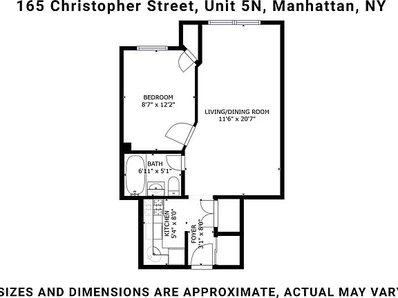 2nd image of 165 Christopher St #5N