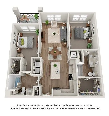 Floor plan Bonnet