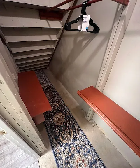 Closet Area with ample storage space