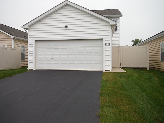 Garage is on the back of the house.