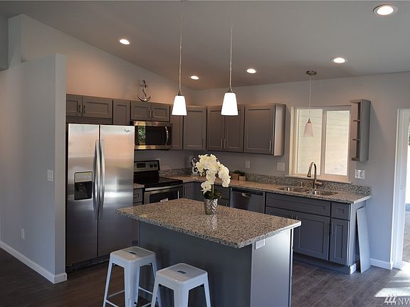 Interior of previously built home.  