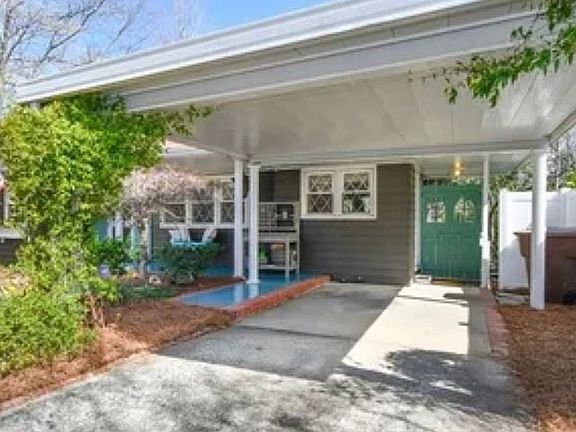 A CARPORT!!! Yay!! 