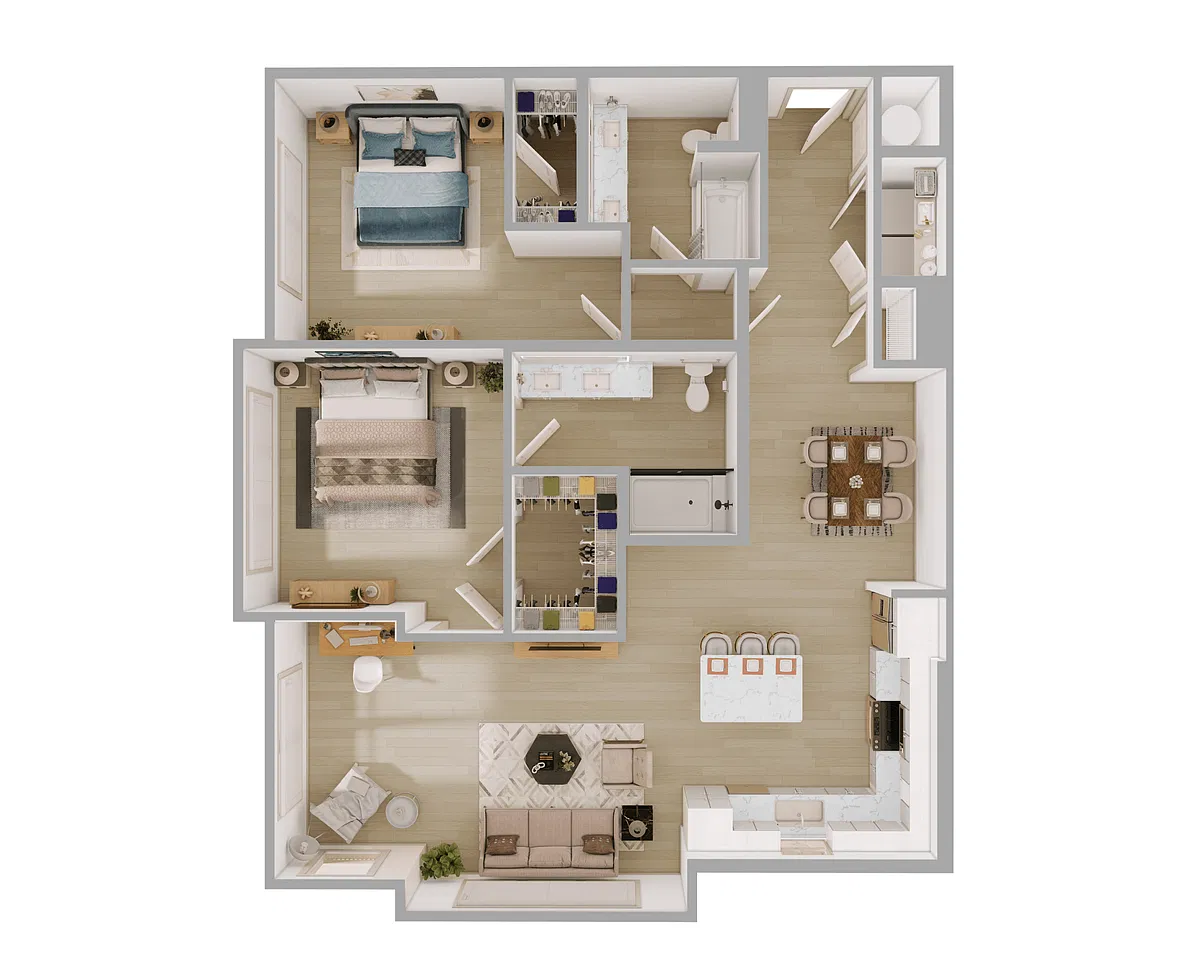 Floor plan B3