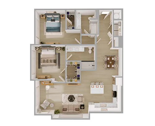 Floor plan B3