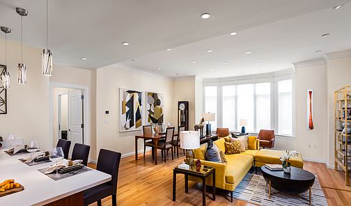 Berkeley Living and Dining Room