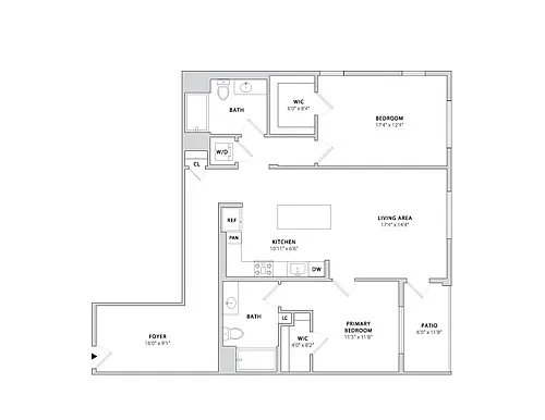 Floor plan B7