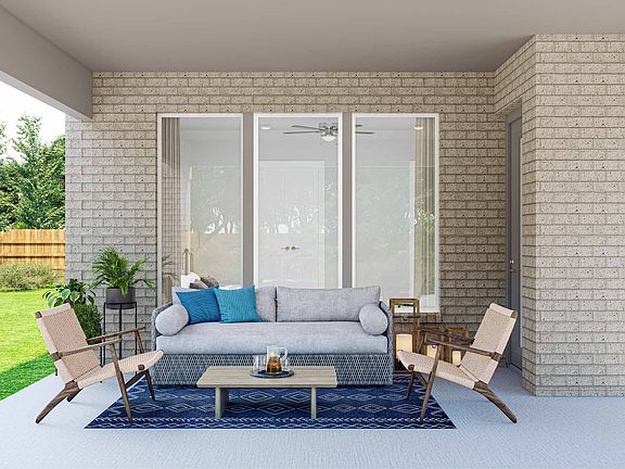 Benbrook Plan Representative Only Opt. Gen Smart Suite with Extended Covered Outdoor Living
