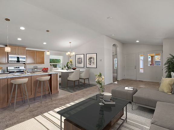 Modern open floor plan