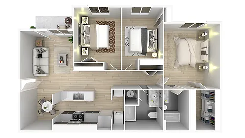 Floor plan The Cheatham
