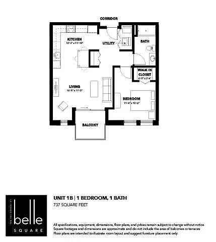 Floor plan 1-A - Conventional