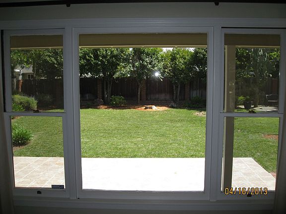 Backyard viewfrom LivingRoom