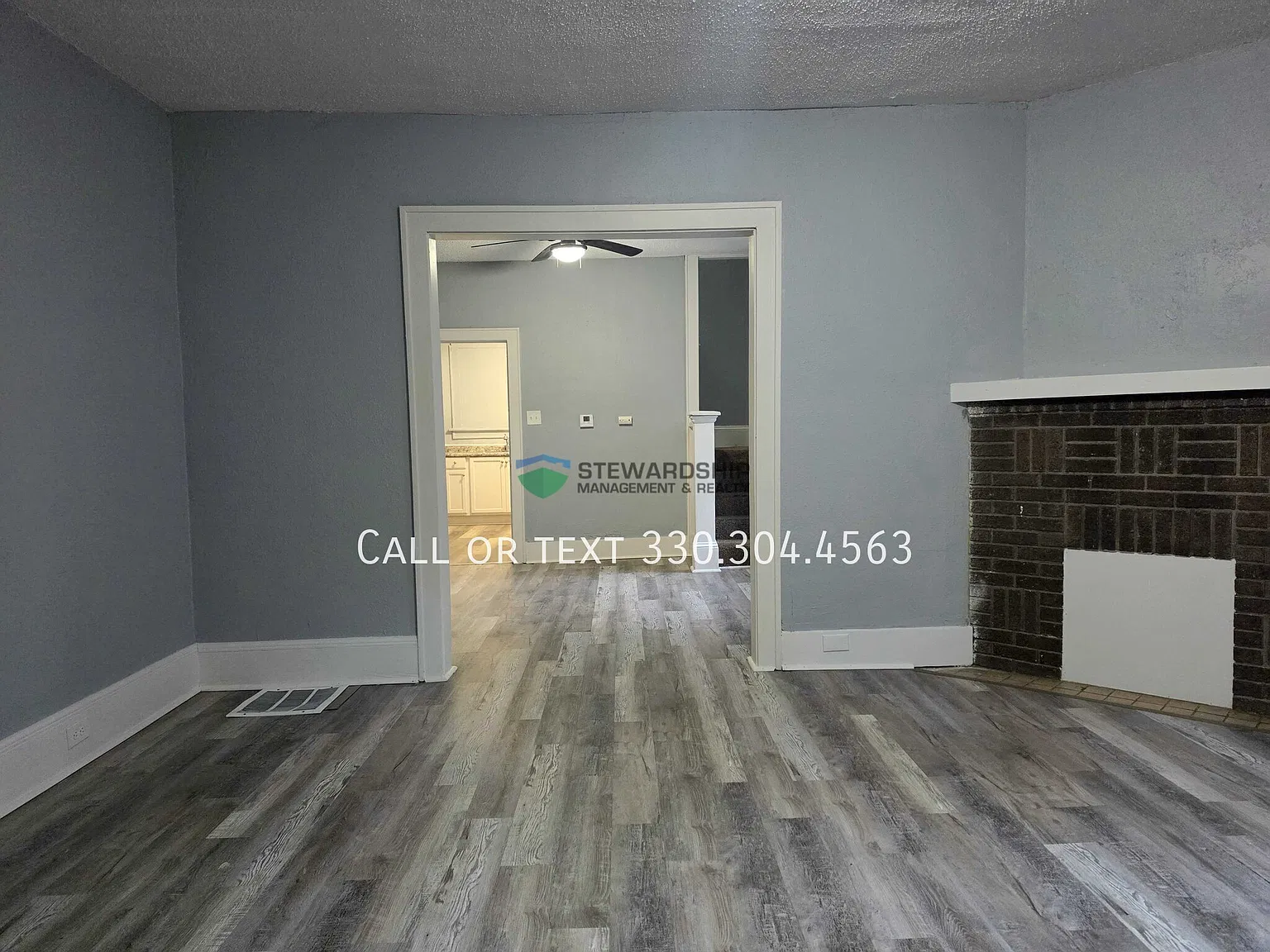 Three-Bedroom, One-Bathroom Duplex In Akron Available Now! — Photo 1