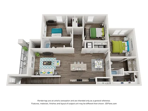 Floor plan Haven II