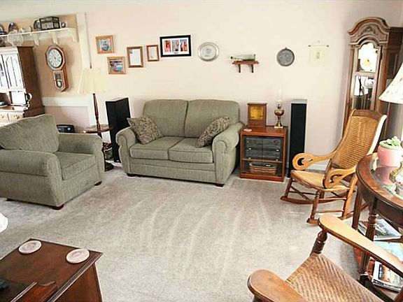 Living Room. This is just one of two large living areas.  The tri-level floorplan gives your family the space it needs to spread out.