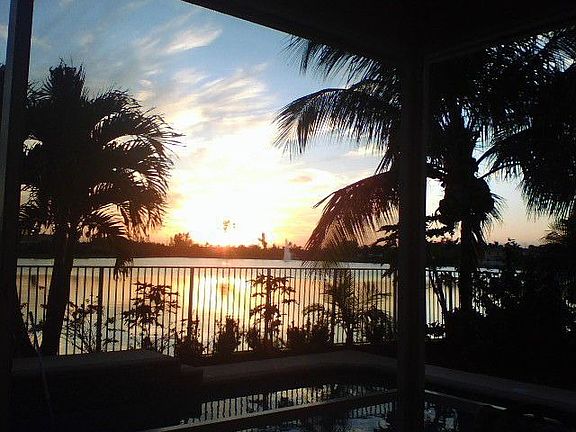 View from Screened Patio