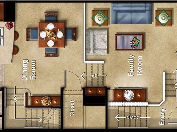 Main Level Floorplan