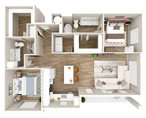 Floor plan B3