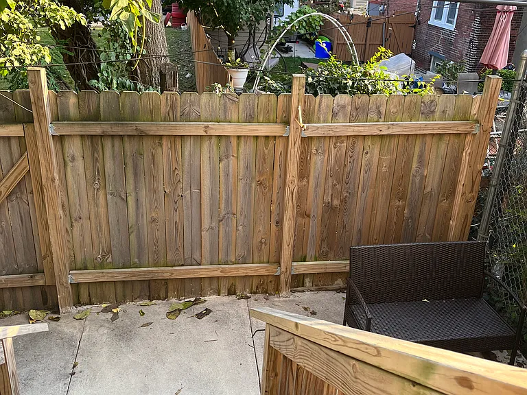 Back patio