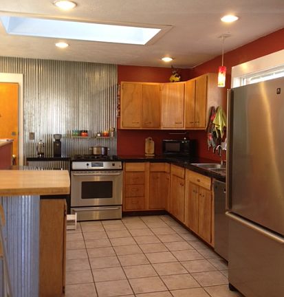Light filled kitchen