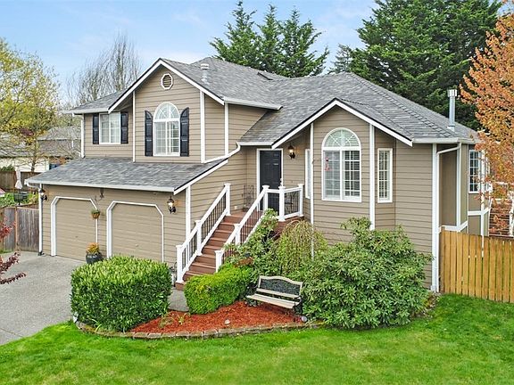 Located in a cul de sac on a large lot.