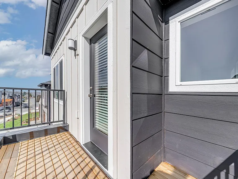 Balcony off Master Bedroom