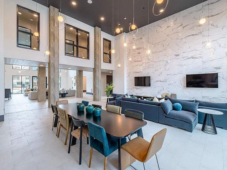 Social Lounge with TV and Gaming