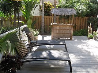 Tiki Bar and Decking