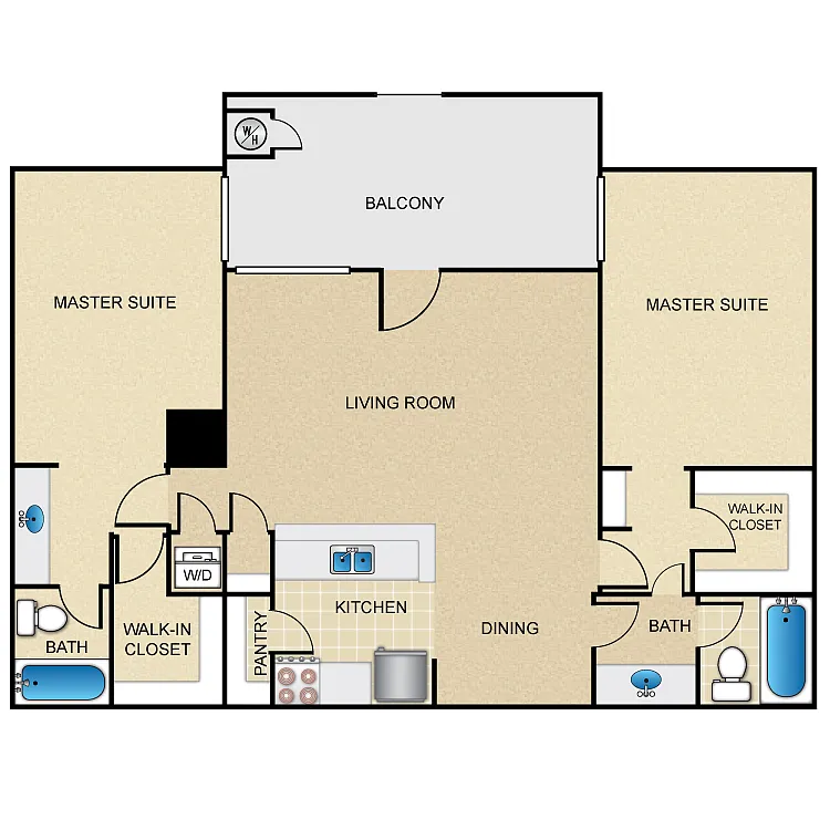 Floor plan Plan F
