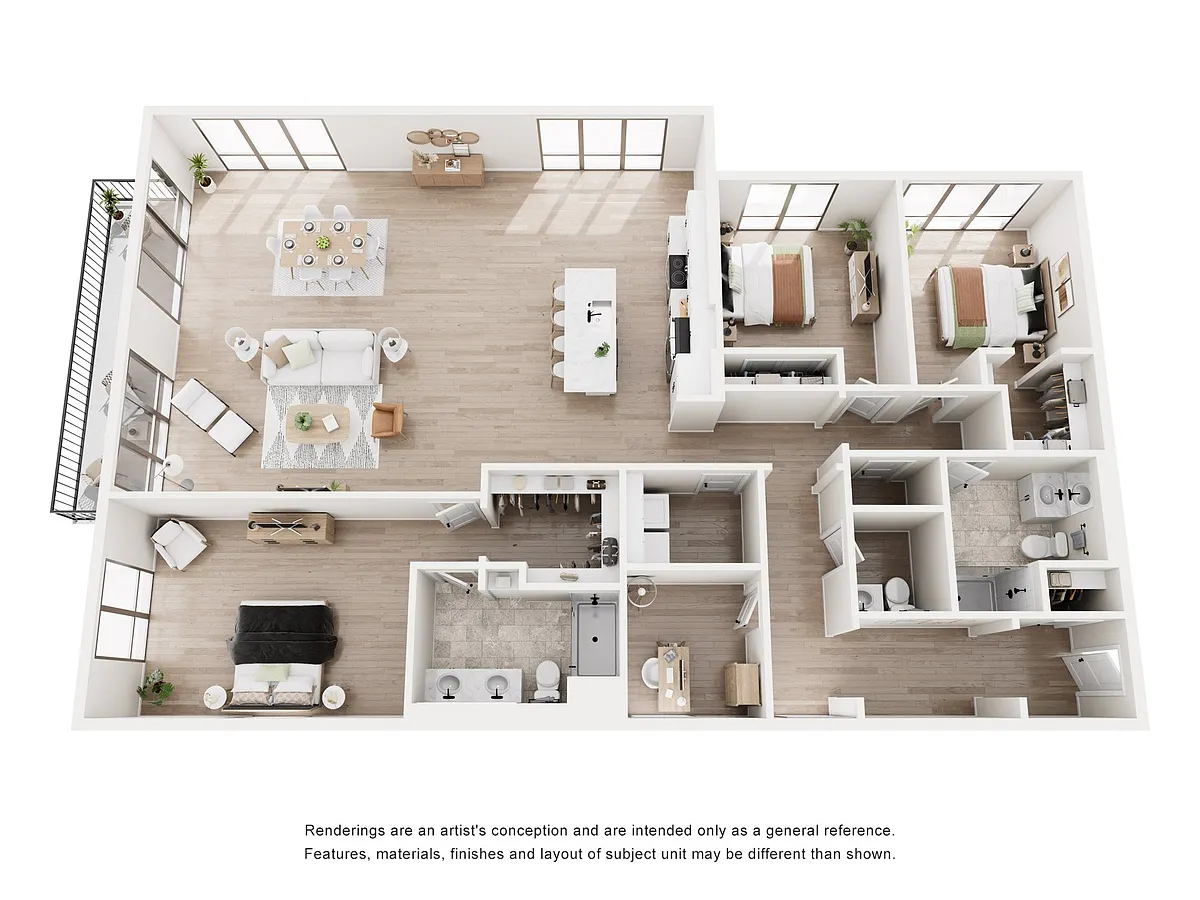Floor plan Penthouse