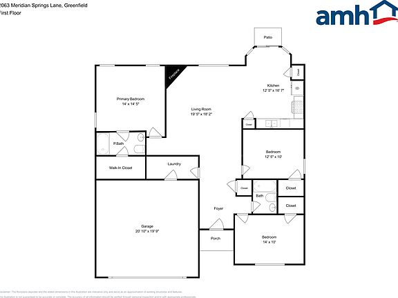2nd image of 2063 Meridian Springs Ln