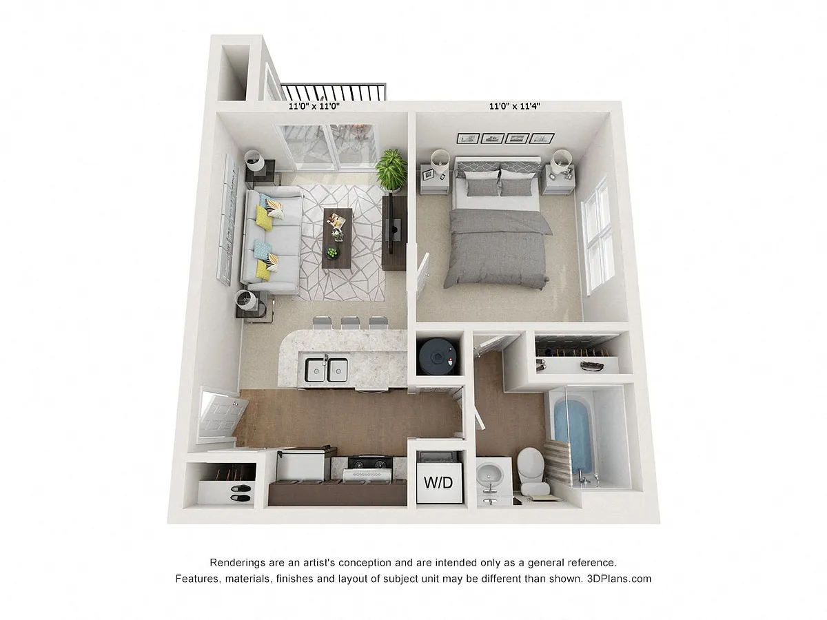 Floor plan The Magnolia