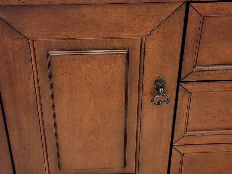 Detail of vanity