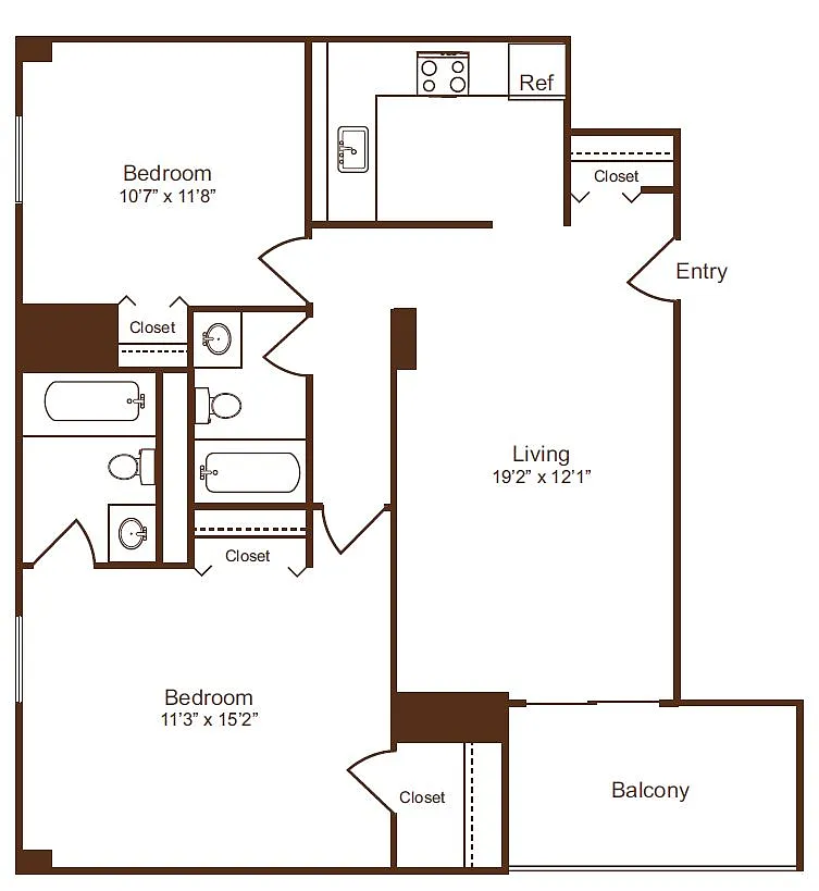 Floor plan B1