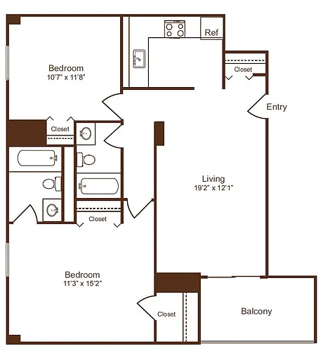 Floor plan B1